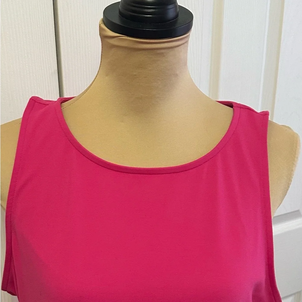 Eddie Bauer Fuchsia Midi Dress - Picture 2 of 6